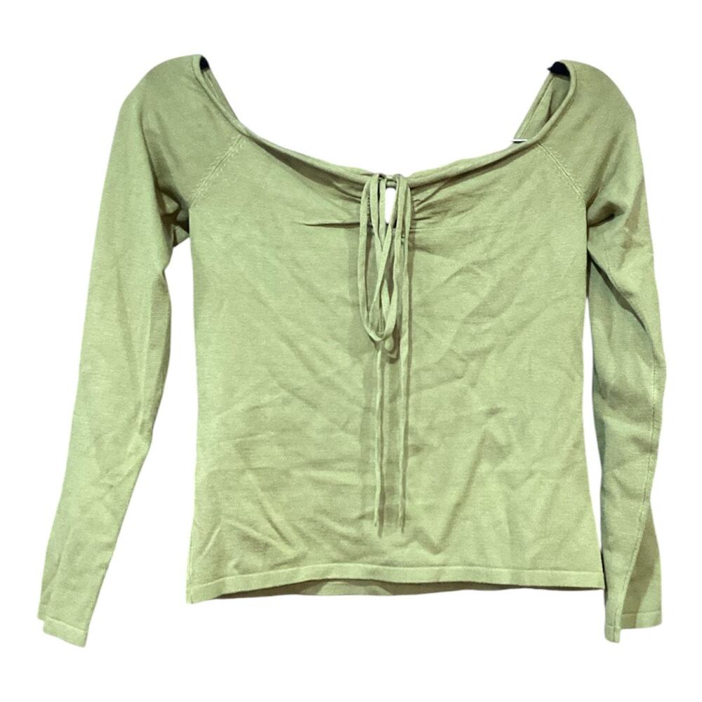 The Drop Top Women Green Small NWT